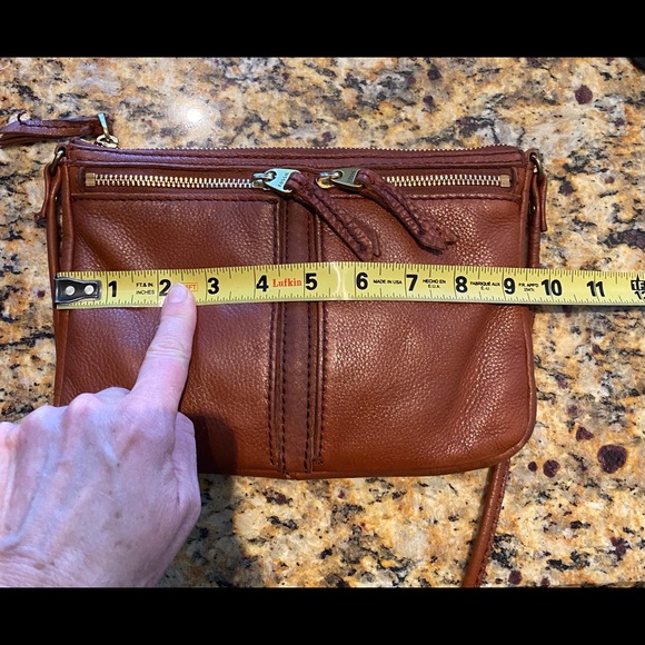 Fossil leather crossbody bag - Picture 12 of 13